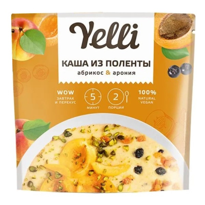 Каша из поленты Елли Абрикос/Арония 60г