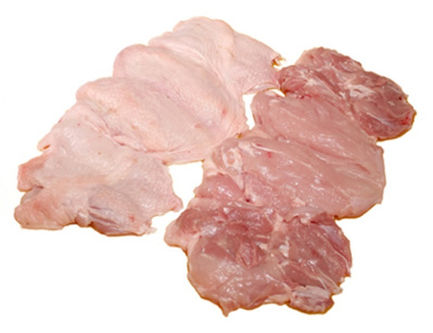 Бедро цыпленка-бройлера б/к с кожей БПП охл вес 1кг