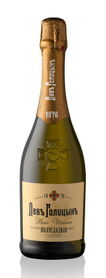 Вино игристое Наследие Мастера Левъ Голицынъ бел п/сл 0,75л 11,5%