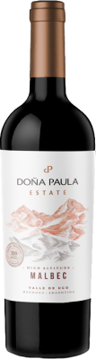 Вино Донья Паула Эстейт Хай Альтитюд Мальбек Валь Де Уко Мендоса кр сух 0,75л 14%