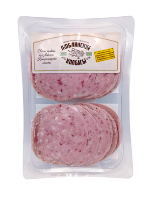 Колбаса вареная с языком нарезка ЛП 200г