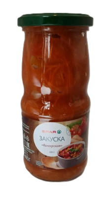Закуска Венгерская SPAR 480г ст/б
