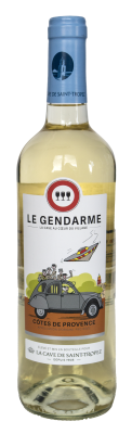 Вино Ле Жандарм Кот Де Прованс бел сух 0,75л 12,5%