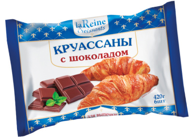Круассаны с шоколадом La Reine 420г