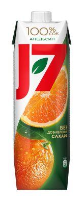 Сок J7 Апельсин с мякотью 0,97л