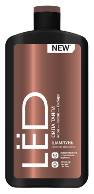 Шампунь Lёd 490мл Сила тайги против перхоти муж