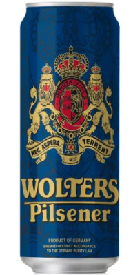 Пиво светлое Волтерс Пилсенер 0,5л 4,9% ж/б