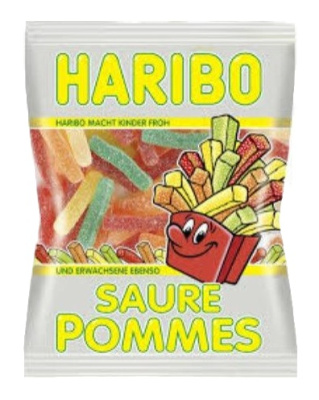 Мармелад жевательный Харибо сахарные палочки 100г