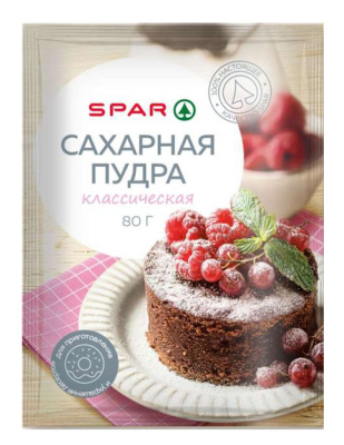 Сахарная пудра SPAR 80г