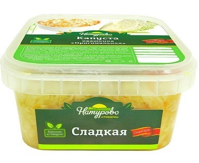 Капуста квашеная Натурово Оригинальная 500г