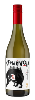 Вино Агора Серый Волк ЗГУ Крым бел сух 0,75л 12%