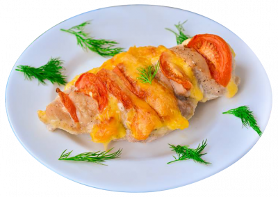 Филе куриное с помидорами вес