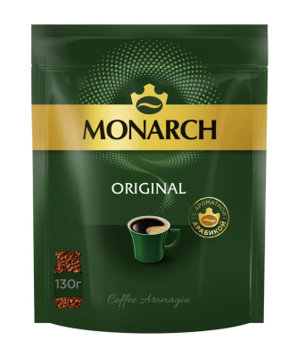 Кофе растворимый Якобс Монарх 130г