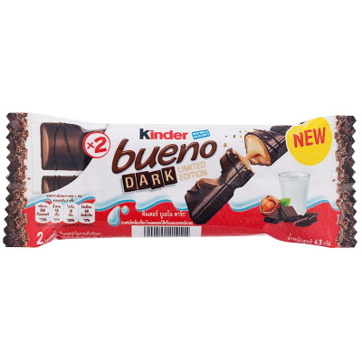 Батончик Киндер буэно в темном шоколаде 43г