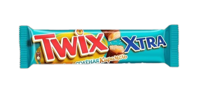 Батончик Твикс соленая карамель экстра 82г