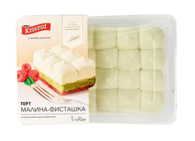Торт Малина-Фисташка Кристоф 350г