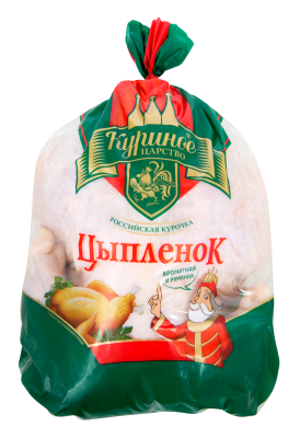 Тушка цыпленка бройлера Куриное Царство 1 сорт зам. 1кг