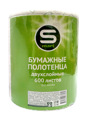 Полотенце бумажное SMART 2-сл 1 рул XL