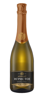 Вино игристое Ариант бел брют 0,75л 10,5-12,5%