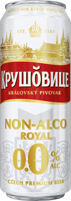 Напиток пивной б/а Крушовице Нон-алко 0,43л ж/б
