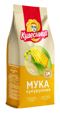 Мука кукурузная Кудесница 500г
