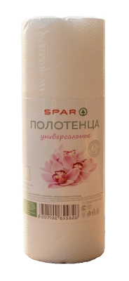 Полотенца SPAR Универсальные 25х40 30шт