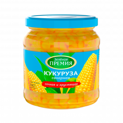 Кукуруза сахарная Зеленая премия 475г ст/б