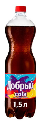 Напиток газ Добрый Кола Ледяной Лимон 1,5л