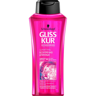 Шампунь Глисс Кур 400мл Безупречно длинные