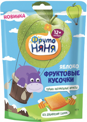Кусочки фруктовые ФрутоНяня Яблоко 53г