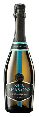 Вино игристое Си Сизонс бел брют 0.75л 10-12%