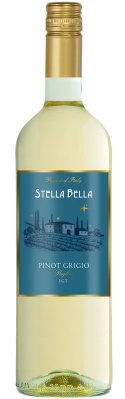 Вино Стелла Белла Пино Гриджио бел сух 0,75л 12%
