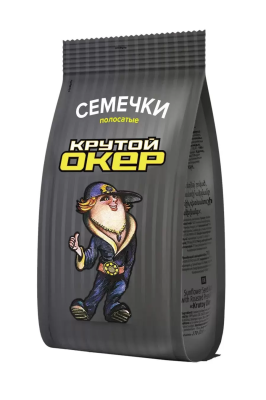 Семечки Крутой Окер полосатые 135г