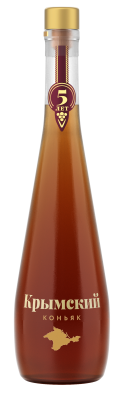 Коньяк Крымский 5 лет 0,5л 40%