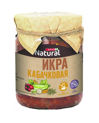 Икра кабачковая SPAR 470г ст/б