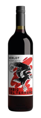 Вино Сабио Дель Терруньо Мерло Валле Централь кр сух 0,75л 13%