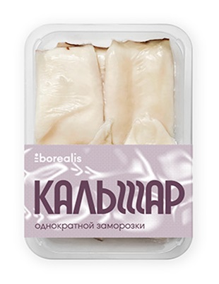 Кальмар тушка Командорский без кожи с/м Бореалис 500г
