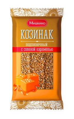 Козинак подсолнечный Мишкино Соленая карамель 150г