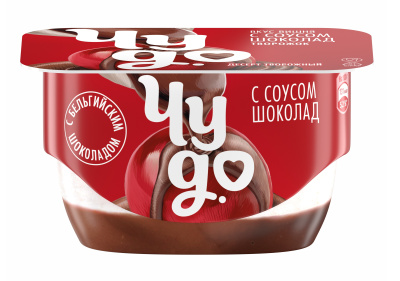 Десерт творожный Чудо Вишня/Шоколад 4,4% 100г БЗМЖ