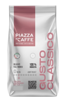 Кофе Пьяцца дель кафе Густо Классико зерно 900г