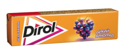 Жевательная резинка Дирол Дикий виноград 13,6г