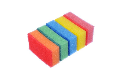 Губка для посуды Корал 5+1шт