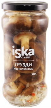 Грузди маринованные Иска 350г