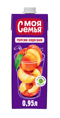 Напиток Моя Семья яблоко/персик/абрикос 0.95л