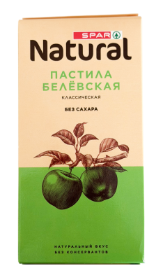 Пастила Белевская SPAR Natural классическая без сахара 100г