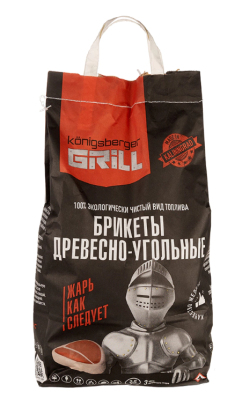 Брикеты древесно-угольные Konigsberger Grill 2,5кг