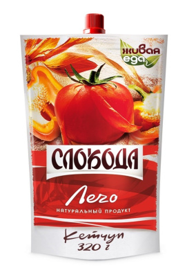 Кетчуп Слобода Лечо 320г д/п