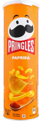 Чипсы Принглз Паприка 165г