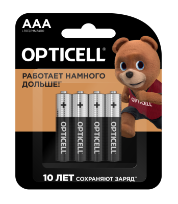 Батарейки Opticell Basic AAA 4шт