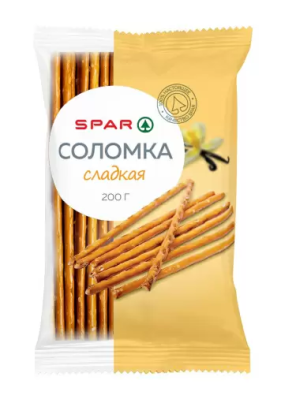 Соломка SPAR сладкая 200г